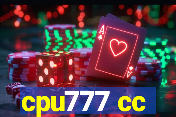 cpu777 cc